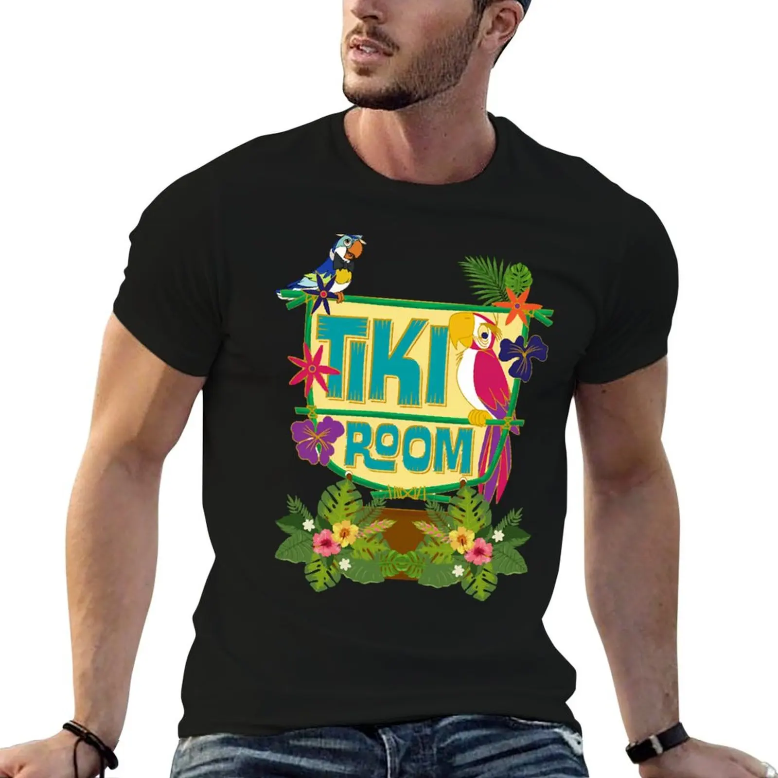 

Enchanted Tiki Room T-Shirt funny t shirts man t shirt man cotton T-Shirt