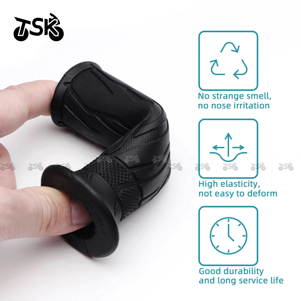 

Motorcycle Throttle Tube Hand Grips Rubber For SUZUKI GSXR 750 GSR 600 GSXS1000 GSXR 1000 Anti-Skid Settle Handle Bar Grips
