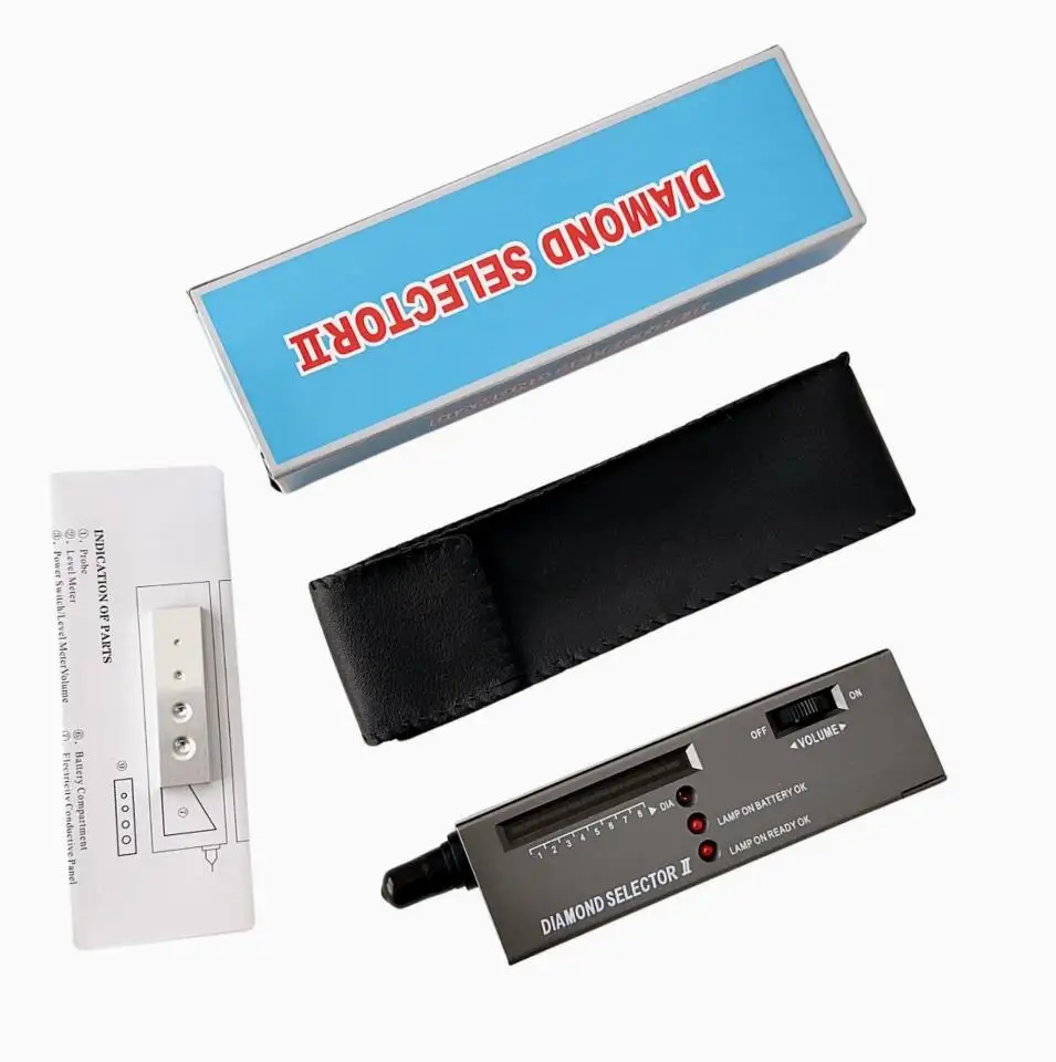 

Professional Diamond Tester, Gemstone Gem Selector, Jewelry Watcher Tool, LED Diamond Indicator, Test Pen