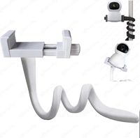 Universal Baby Monitor Bed Bracket Multifunction Camera Holder 1/4 Screw Flexible Clip Hose Holeless Mounting CCTV Phone Stand