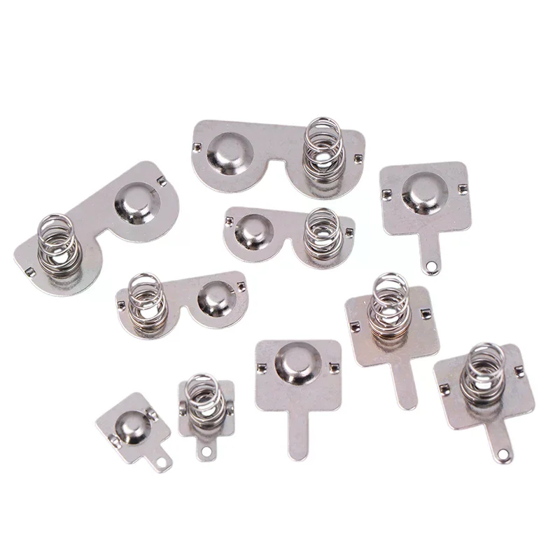 

20 шт. аксессуаров для радиоуправляемых игрушек: пружинные контакты AA/AAA, контакты для батарейных отсеков, положительные и отрицательные контакты