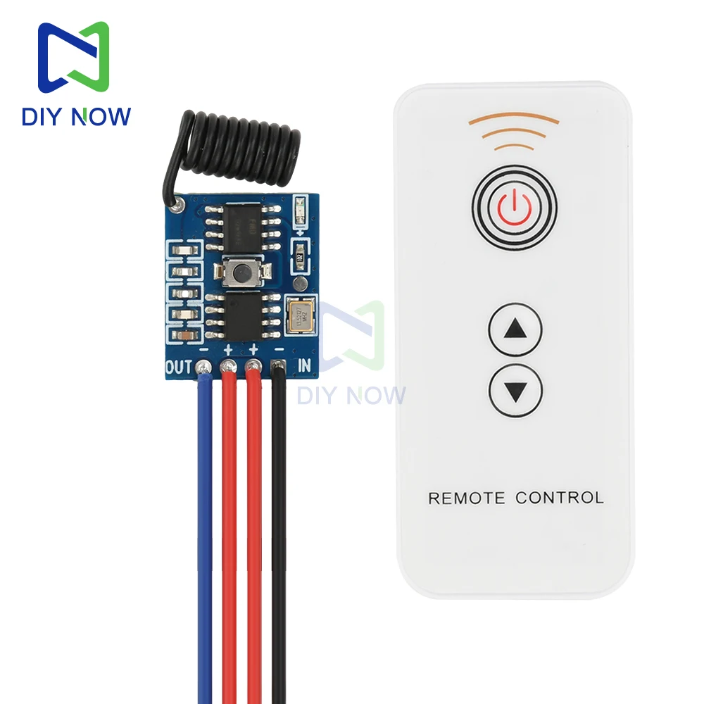 40W DC3.3-24V Flashing Dimming Breathing Light 5V12V Micro Remote Control Switch LED Light Switch Module Power On/Off