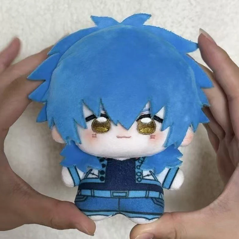Anime Dramatical Murder Seragaki Aoba Cosplay Keychain Q Version Plush Cotton Doll Backpack Pendant Keyring Accessories