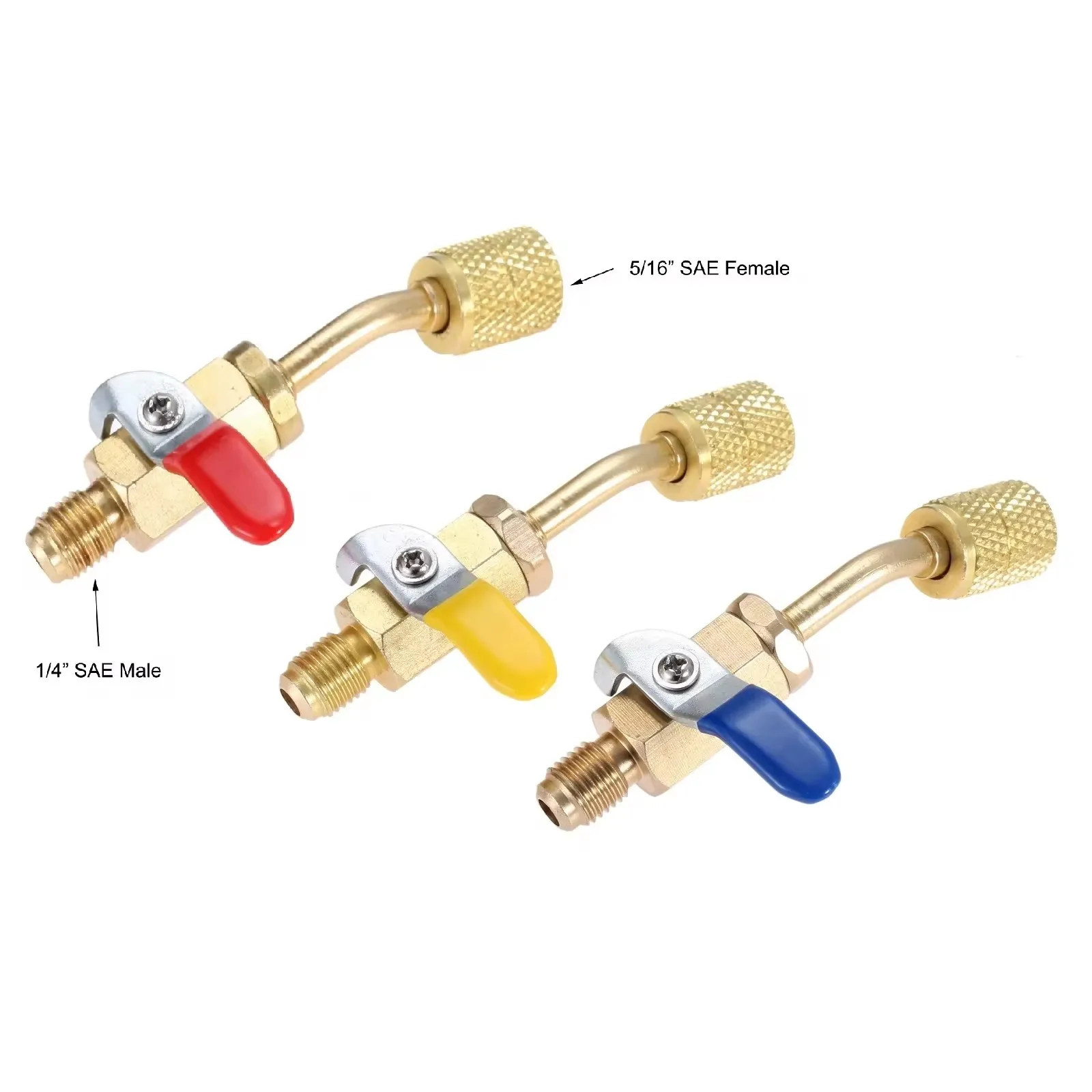 Kit Universal Refrigerante AC, Válvulas e Vácuo, Transferência Eficiente, Prevenção de Vazamentos, R410A, R134A