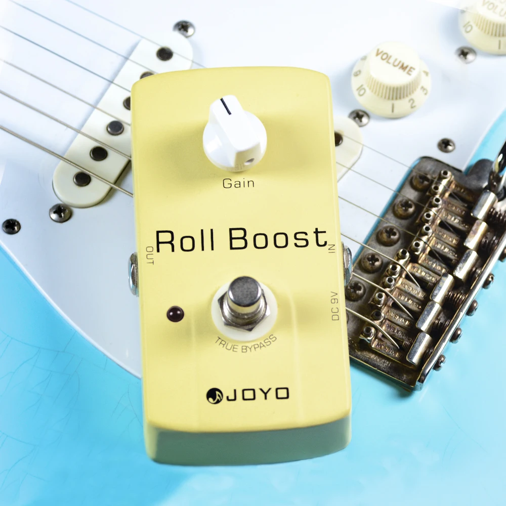 JOYO Guitar Effect Pedal JF-38 Roll Boost Pedal Classic A Circuit Clean Clear Transparent Boost Effect Electric Guitar Pedal