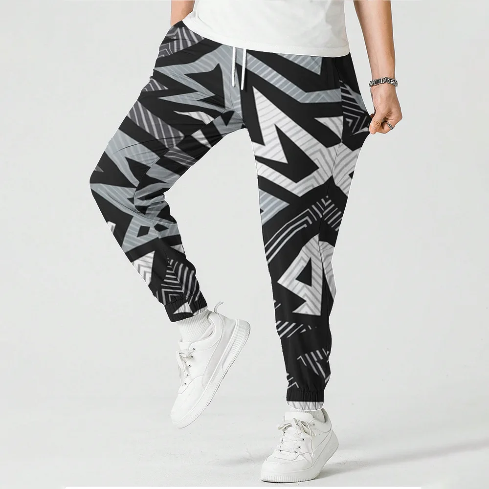 جديد للجنسين خربش ثلاثية الأبعاد طباعة ملابس كاجوال موضة الرجال النساء الهيب هوب السراويل حجم كبير S-7XL بنطلون عداء ببطء الرجال S-7XL