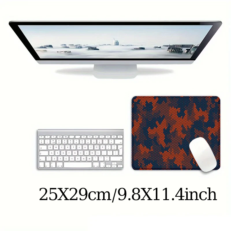 Gaming mats Extended Mouse pad Digital camouflage pattern large Black 400X900 PC Computer Keyboard XXL Desk mat Office rug