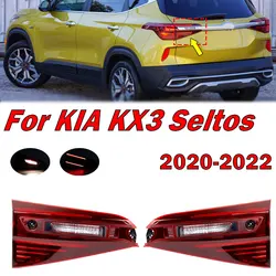 Car Exterior Accessories For KIA KX3 Seltos 2020 2021 2022 Inside Rear LED Tail Light Brake Light Signal Lamp Car Light Assembly