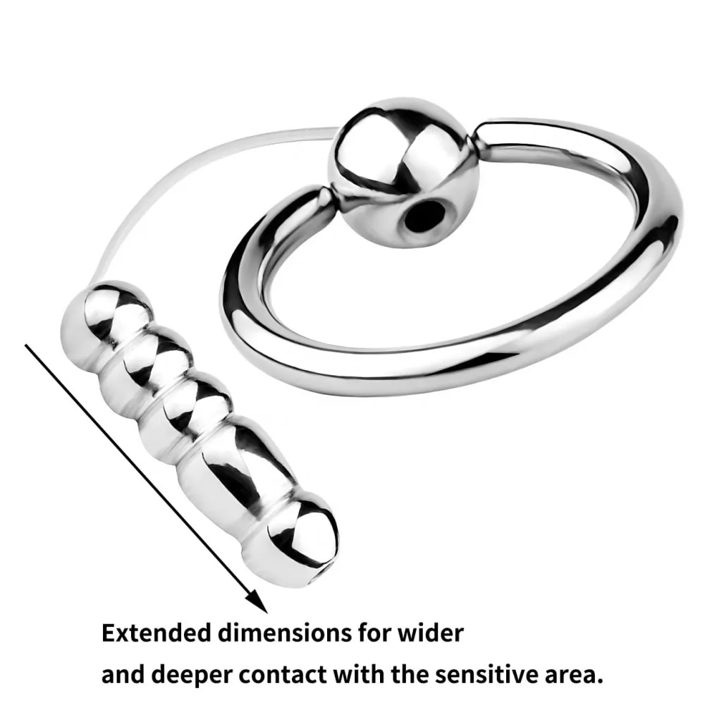 SMMQ Stainless Steel Penis Plug Metal Urethral Sounding Dilator For Male Prostate Stimulation BDSM Chastity Horse Eye Stick 5