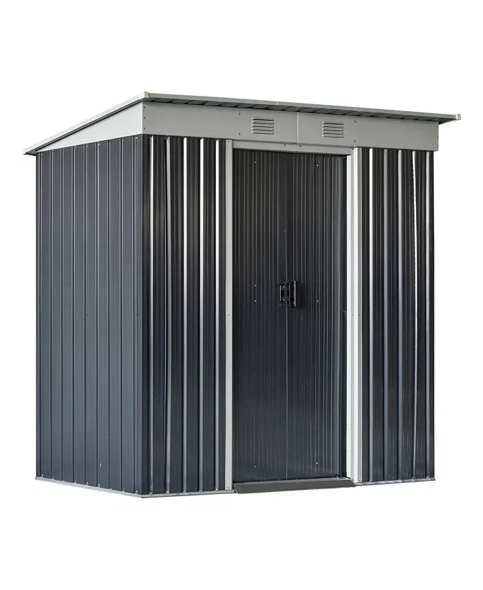 2026 Sheds Storage Outdoor Prefabricated Garden Garden Metal Bike Storage Tool Shed