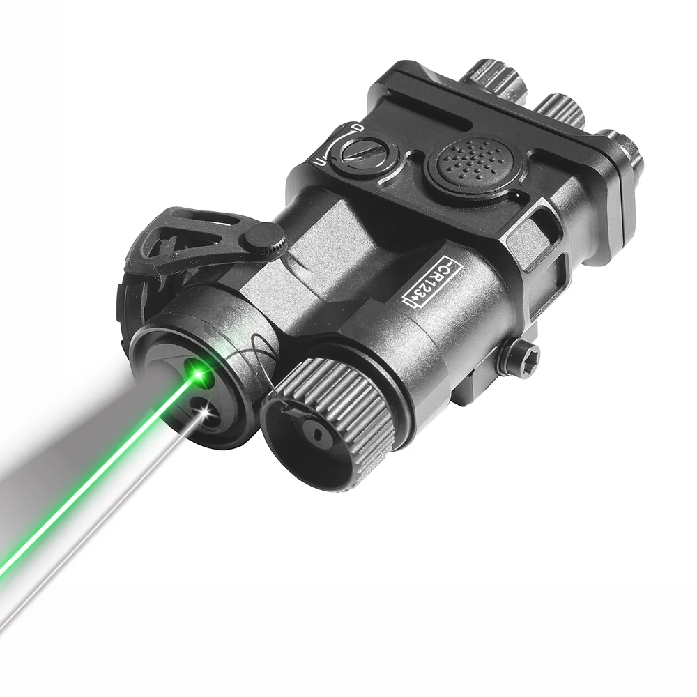 Laserspeed LS-M6TR Multi-functional FP LAM Aiming Laser Green/ IR Pointer/ IR Laser Illuminator MAWL