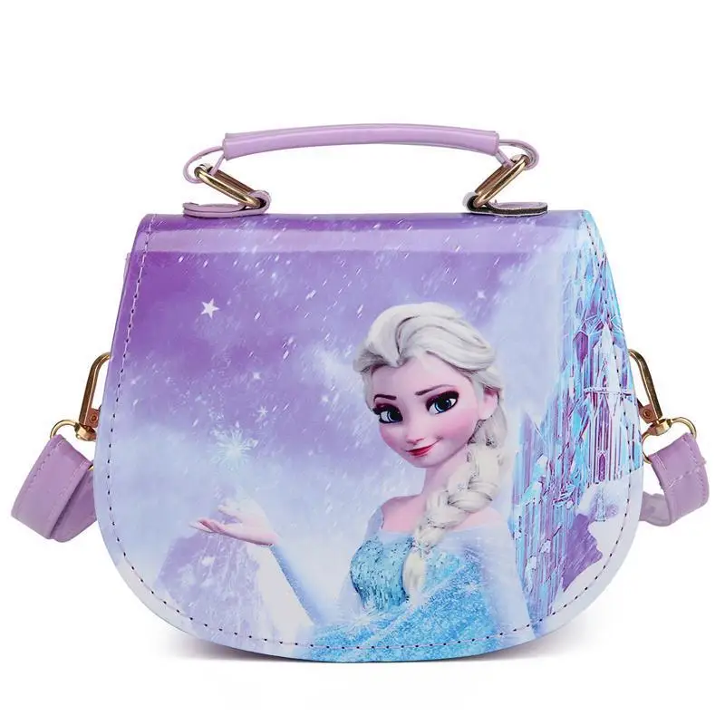 Disney Cartoon Frozen 2 Original Shoulder Bags Princess Elsa Anna Cute Printing Messenger Bag Kids Girls Fashion Handbag Gifts