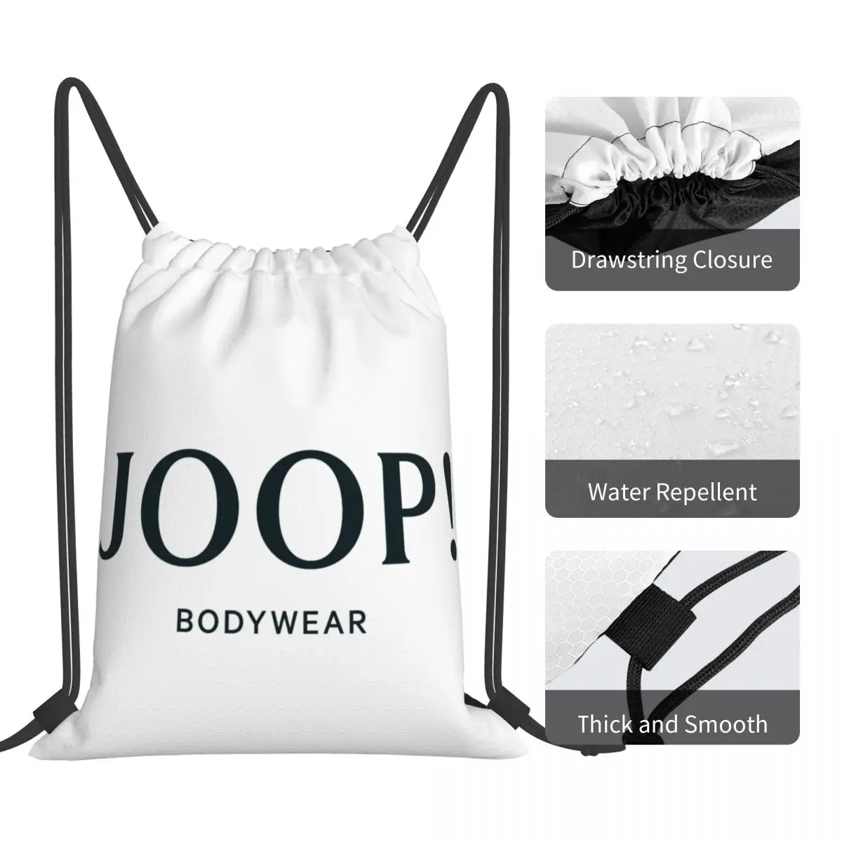 Funny Printed Joop Cool Backpacks Multi-function Portable Drawstring Bags Sports Bag Book Bags For Man Woman Students