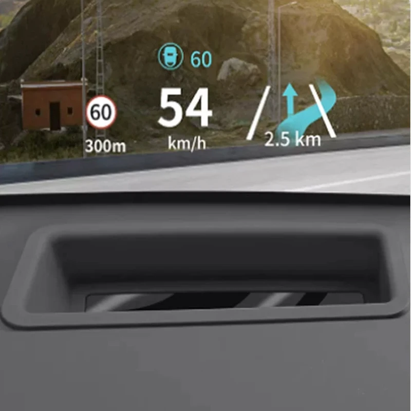 Auto-HUD-Head-Up-Display-Schutzabdeckung mit dekorativem Rahmen, Innenmodifikationszubehör für Denza N9/D9/N8L