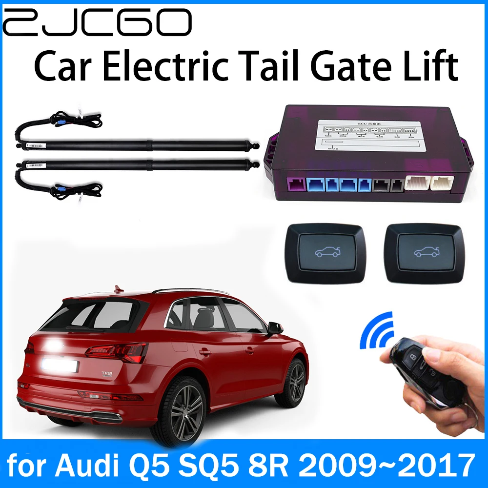 

ZJCGO Power Trunk Electric Suction Tailgate Intelligent Tail Gate Lift Strut for Audi Q5 SQ5 8R 2009~2017