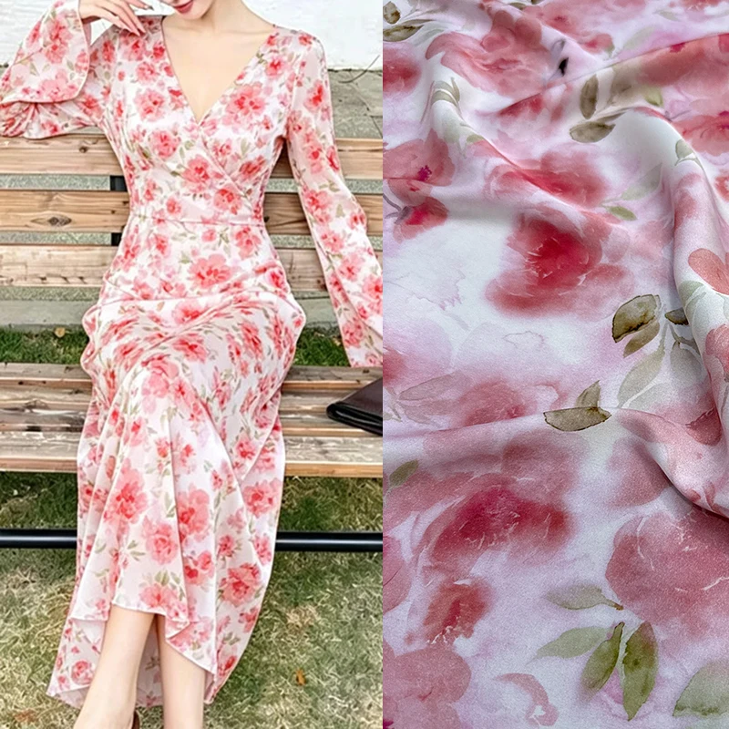 red-floral-printed-stretch-gorgeous-silk-fabric-for-diy-sewing-summer-soft-blouse-dress-pajamas-140cm-wide-20mm-thick-r6934