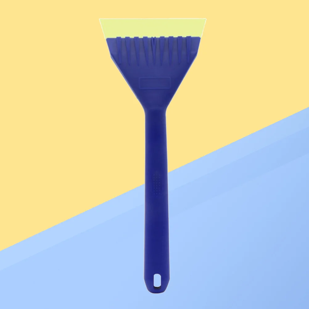 For Car Windshield Snow Ice Removal Tool Ergonomic Handle Abs Non-Scratch Wide Blade Compact Lightweight Snow Shovel Windshield