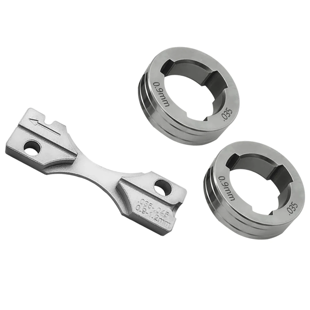 For Wire Feeding Repair 0.35\'\' V-Groove Drive Roll Kit V-Groove Profile Solid Wire Compatibility Easy Installation