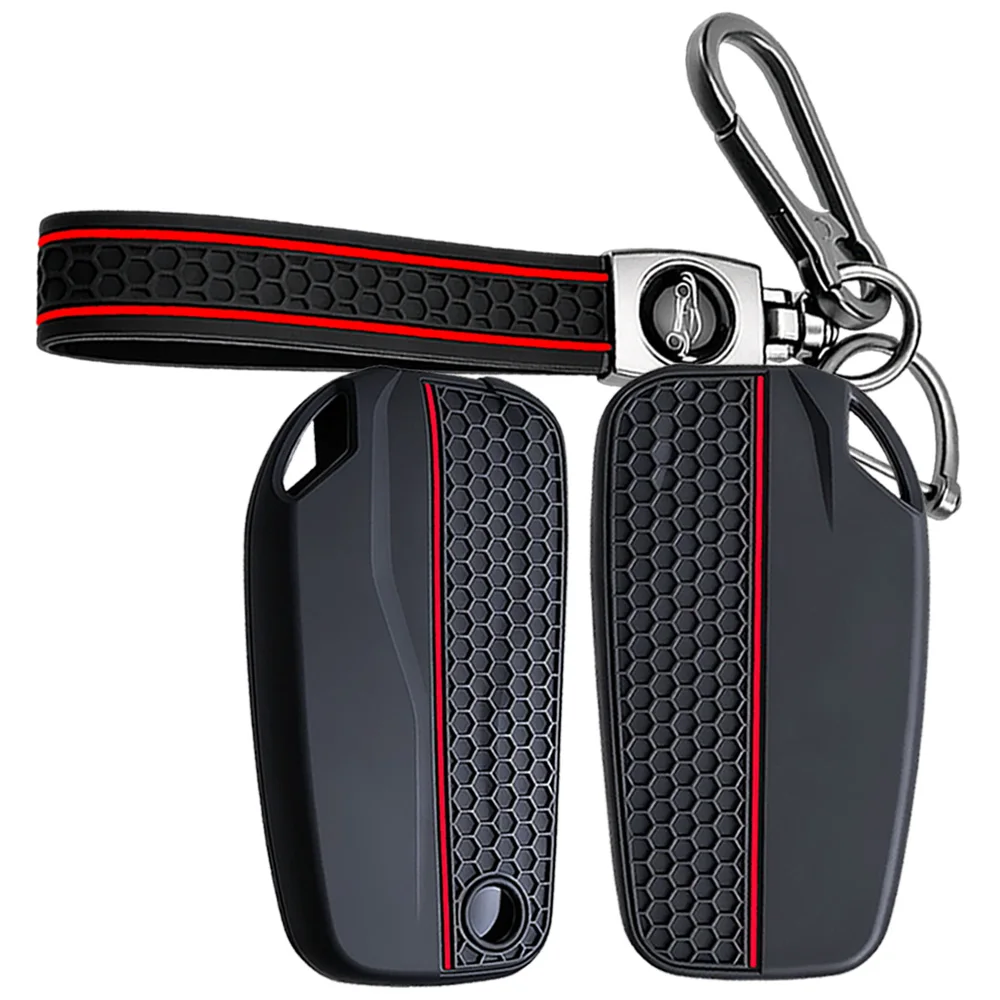 Soft Key Holder With Keychain For Ducati Diavel XDiavel 1260S MTS950 MTS1260 Multistrada Monster 821 Hypermotard 950 Perfect Fit