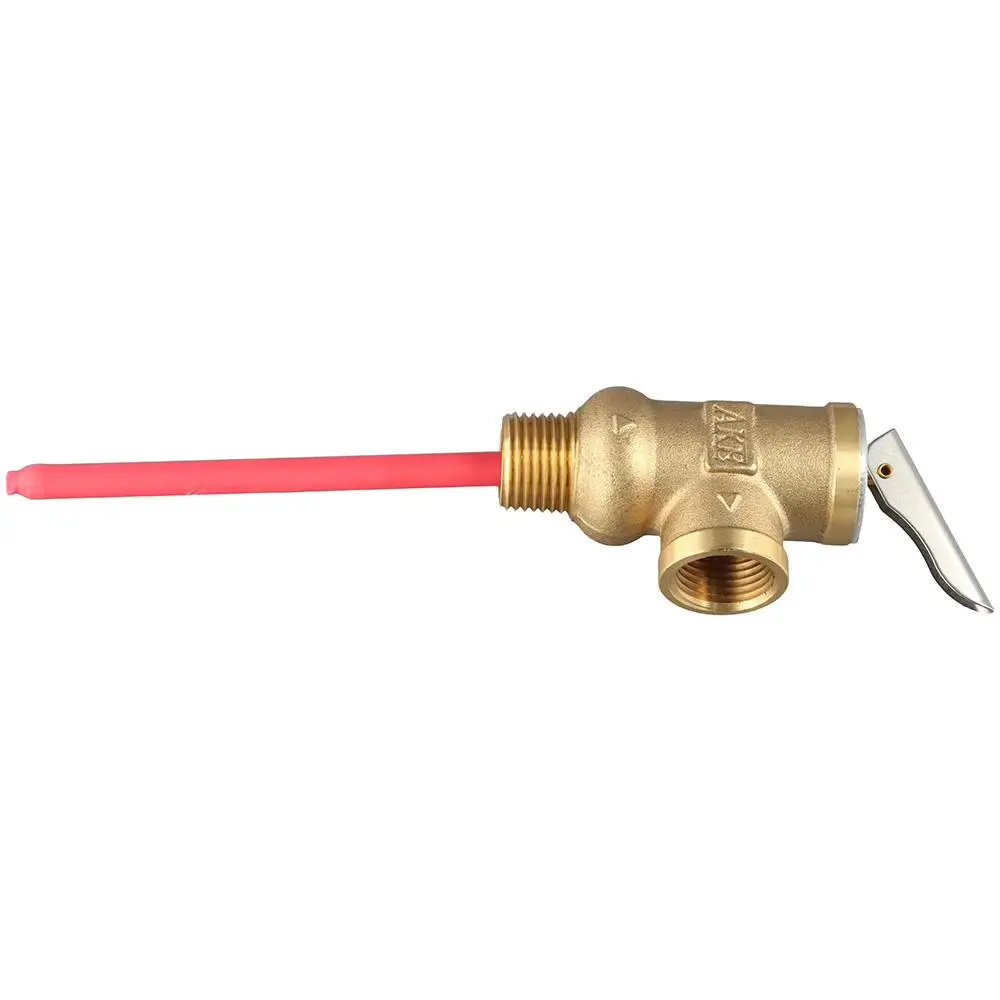 Небольшой латунный клапан нагревателя горячей воды 1,0 МПа, предохранительный клапан, резервуары для воды, бесплатная солнечная энергия