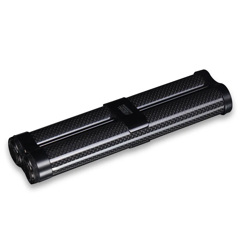 Cigar Tube Aluminum Tube Carbon Fiber Portable Travel Pack Metal Cigar Moisturizing Tube