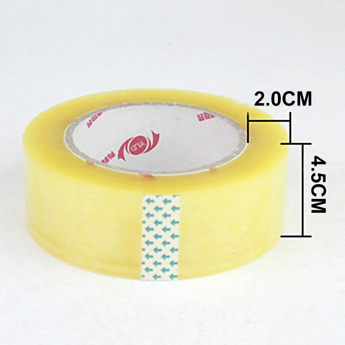 2Pcs Clear Transparent Shipping Packing Tape Heavy Duty Strong Adhesive Box Sealing Multipurpose Packaging Tape for Moving