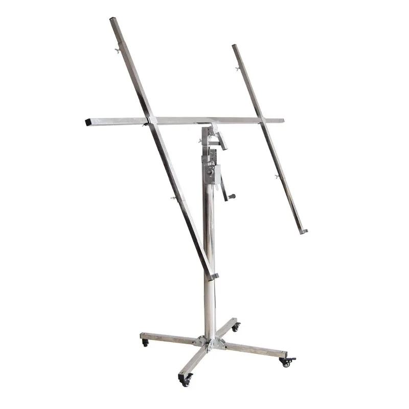 

Woodworking Ceiling Upper Board Gypsum Lift Hand Crank Electric Punching 3-in-1 Bracket