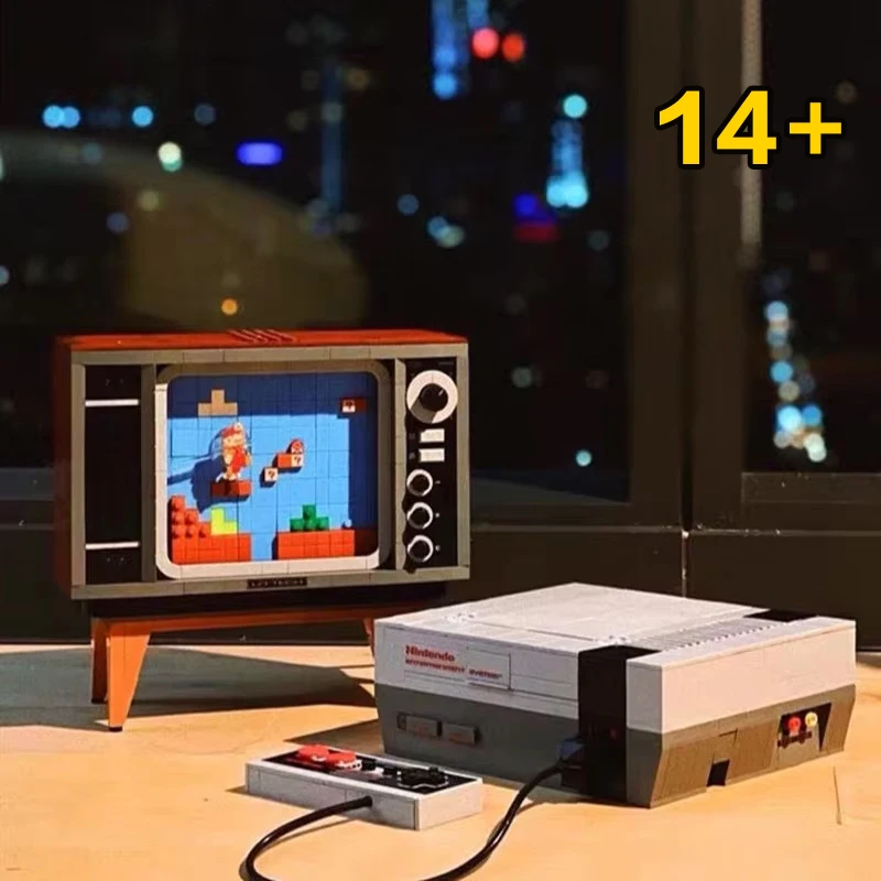 

EW Nintendo Entertainment System Model Building Blocks Toys Bricks Super Marioed TV Game Console Birthday Gift 71374