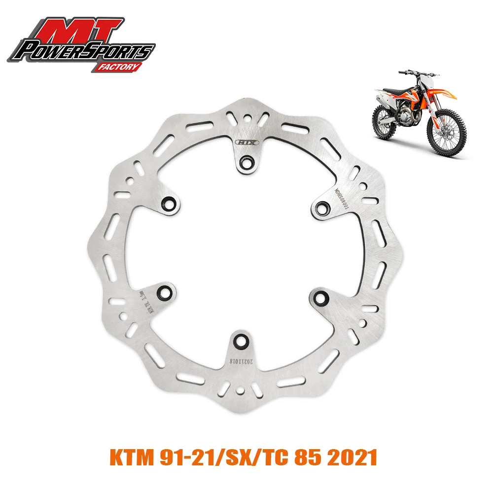 220mm Rear Brake Discs Rotors For KTM 85 SX Husqvarna TC 85 1991-2021 New Stainless Brake Disc Rotor Motorcycle Accessories