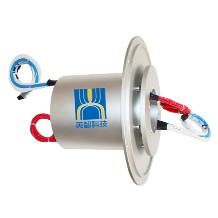 Ingiant through hole slip ring Ethernet slip rings hole diameter 100mm 42channels