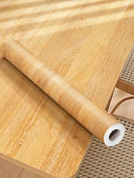 55cm Wide Wood Sticker for Furniture Wallpaper PVC Wallstickers DIY Walls Waterproof Door Kitchen Wardrobe Cabinet Decor Film