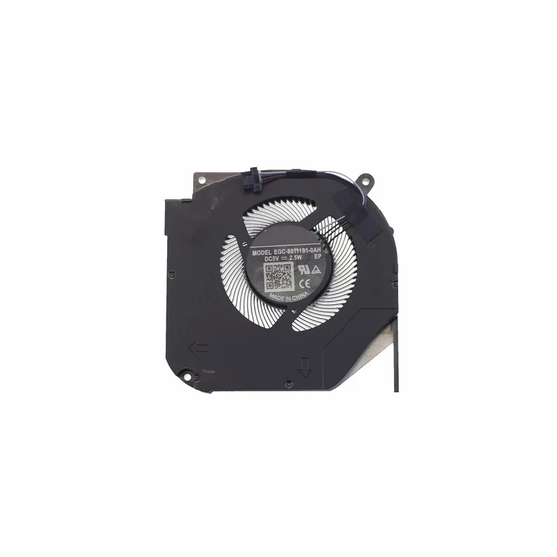 Laptop CPU Cooling Fan EGC-80111S1-0AH DC5V 2.5W 4-Pin for Schenker XMG Neo 15 Gaming THER7GM7A0-2911 GM7AG0M WINMA