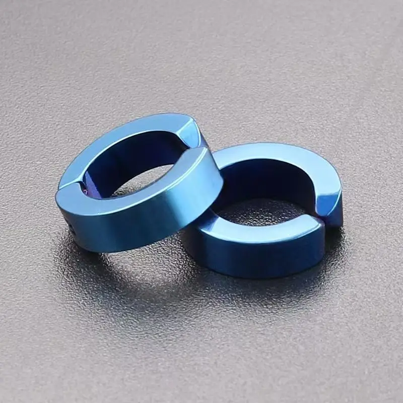 Link Cosplay Ears Titanium Steel Ear Clips Earrings