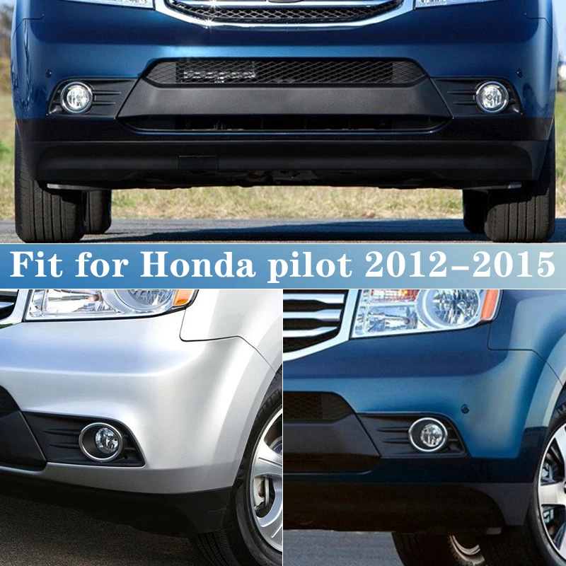 

71107SZAA50 Front Bumper Foglight Cover Bezel Trim For Honda Pilot 2012 2013 2014 2015 Left Right Black Replacement Accessories