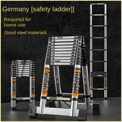 2.3m*2.3m 2.7m*2.7m Household Folding Multi functional Herringbone Ladder Thickened Portable Outdoor Engineering Ladder