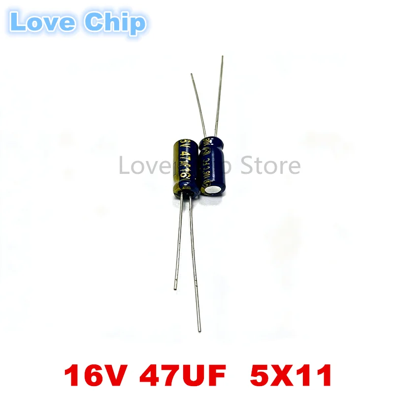 

Конденсатор Matsushita FC 16V47UF 5X11MM EEUFC1C470, электролитический конденсатор CE FC 47UF 16V, 10/50/100 шт.