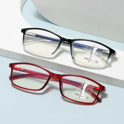 Women Smart Reading Glasses Men Progressive Multi-Focus Near Far Presbyopia Glasses Magnifing Eyewear +1.0 2.5 4.0 Plus