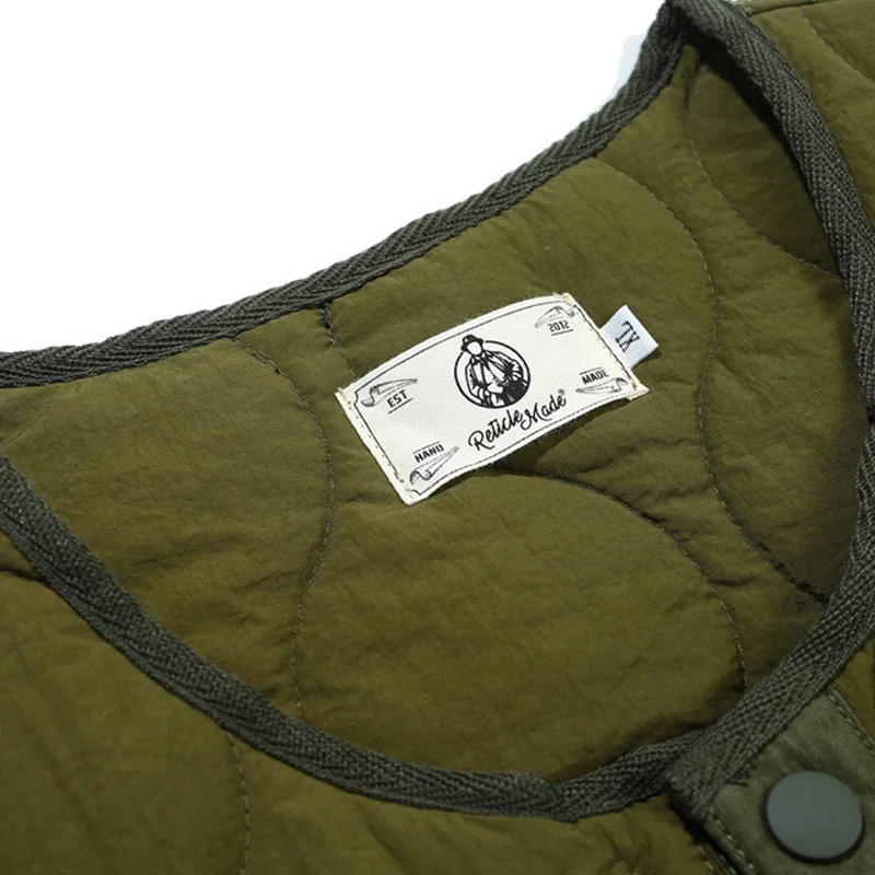 سترة قطنية بدون أكمام لملابس العمل في الهواء الطلق 25AW #3