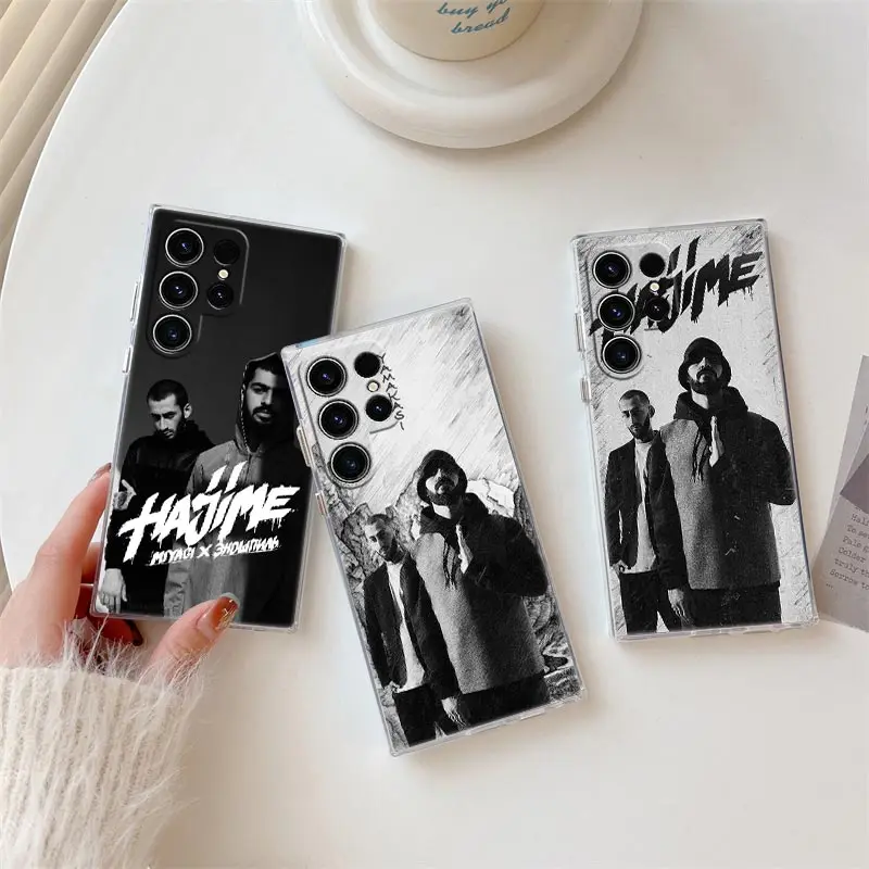 Hajime MiyaGi Andy Panda Phone Case For Samsung Galaxy S24 S23 S25 Ultra S22 S20 Plus S21 FE Black Cases Back Cover Fundas