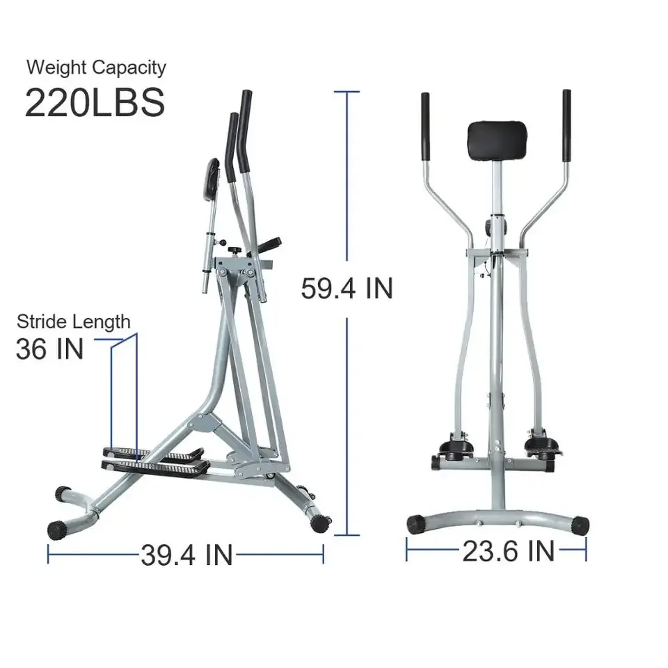 

Foldable 3D Spacewalk Air Walker Leg Waist Buttock Trainer