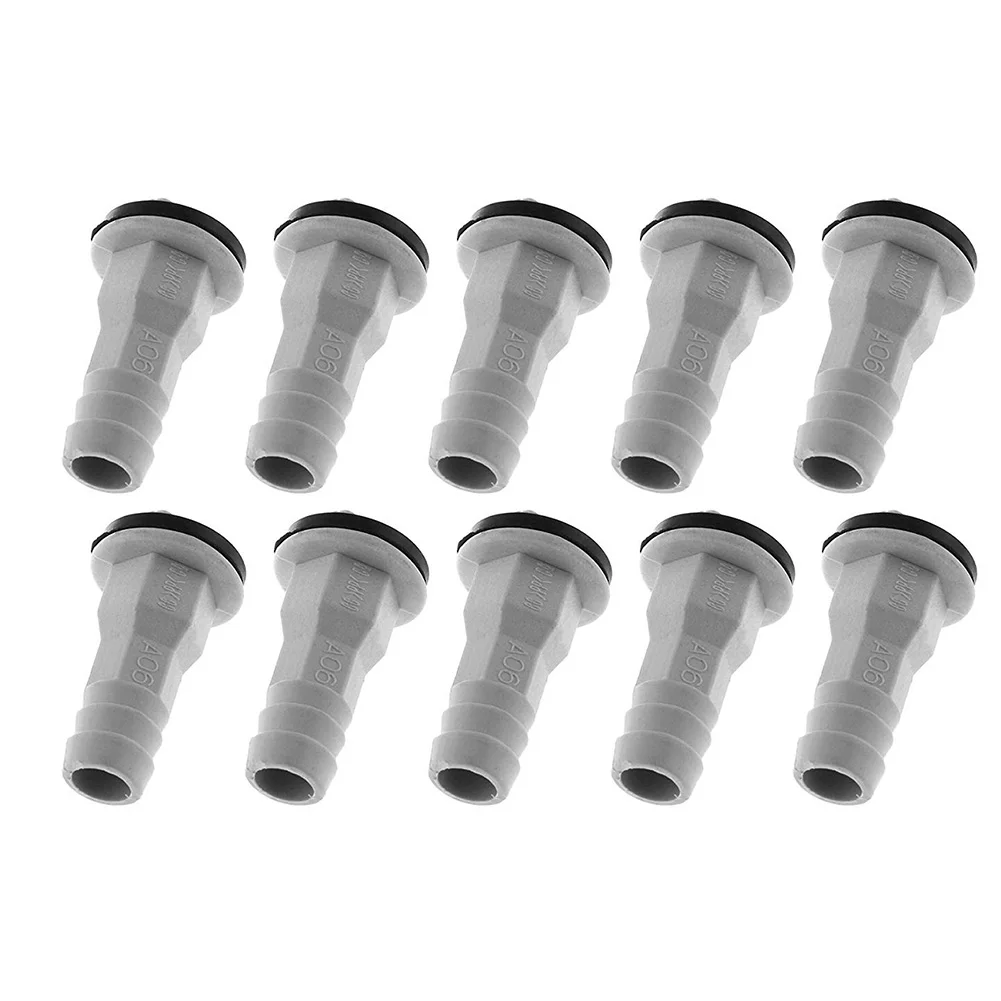 10pcs Air Conditioner Drain Hose Connector for Window AC Units and Split AC Outdoor Drain Adapters PVC Fittings