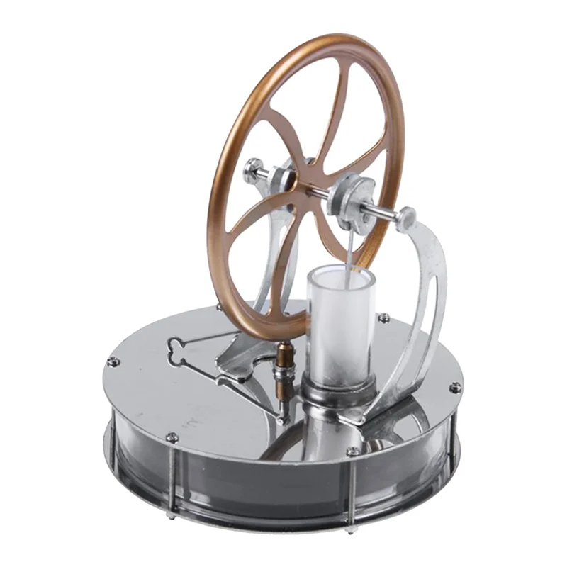 Temperature Stirling Engine Motor Model Heat Steam Learning Education Tool to Understand the Working Principle