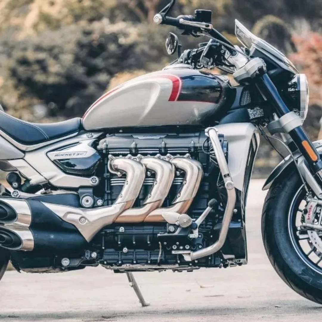 For Rocket 3 R/GT customization accessories: protective guard, stainless steel bumper, engine anti-damage bar