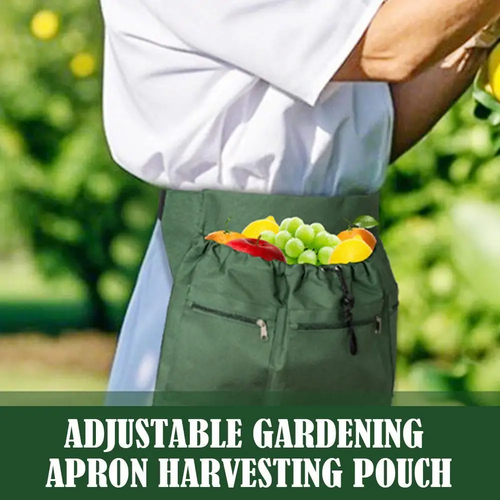 

New 1pcs 3Colors Fruit Picking Convenient Practical Quick Release Storage Bag Waterproof Oxford Fruit Bag Apron Bag