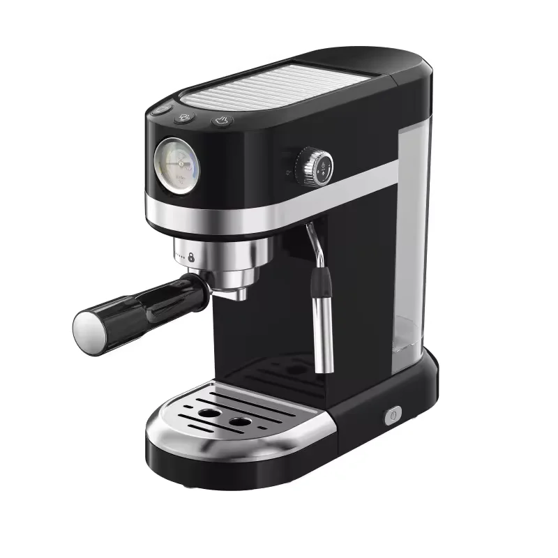 forEspresso coffee maker machine stainless steel 19 Bar Extraction Retro style Milk frother steam wand home kitchen appliance