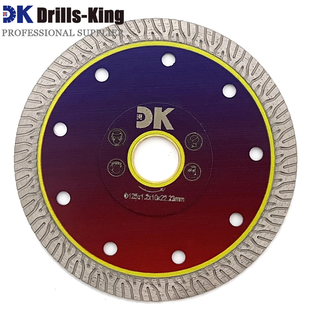 D125mm Супертонкое лезвие для плитки Алмазная пила Режущий диск для резки керамической или фарфоровой плитки