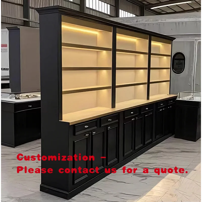 

Элитный демонстрационный шкаф для косметики и средств по уходу за кожей, витрина для парфюмерного магазина, демонстрационный шкаф для салона красоты, на заказ