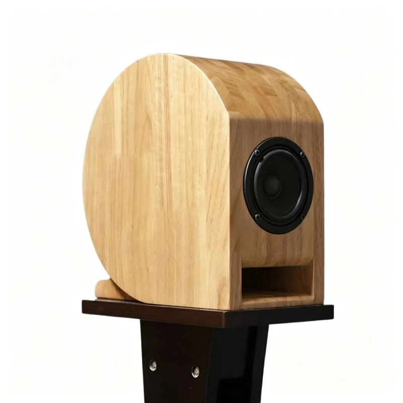 For 3 Inch Solid Wood Personalized Speaker Copy Nautilus Bookshelf Speaker Empty Box 1 Pair