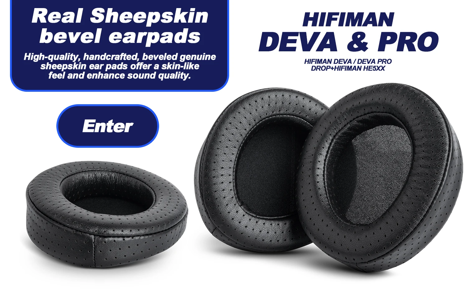 Verbreitertes Kopfband zur Druckentlastung für HIFIMAN HE400SE/V2/Edition XS/DEVA PRO/HE-R9 R10 Kopfhörer Kopfpolster – Detail 2