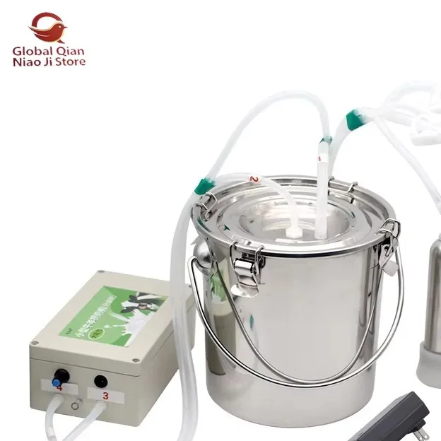 Rechargeable Pulsed Small Milking Machine Portable Electric Cow And Sheep Milk Extractor Farm Equipment for Dairy Management